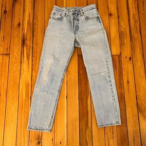 Levi's 501 Women's Jeans original cropped W24 L28